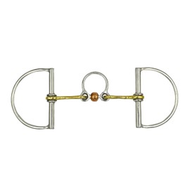 ES0169 JW Bit D-Ring D-Ring D-Bit Special Port Trainer Bit with Copper Roller Stainless Steel Bit Thickness 14 mm (13.5 cm)