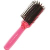 Bess TY-780 Anti-Static Folding Brush, Trinity Folding Brush, Pink, 1