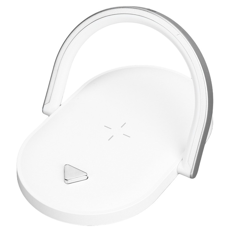 15W Wireless Charging Night Light White Mini Charging Lamp for