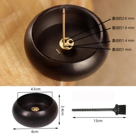 YJRUNFU Incense Stand, Stylish Wooden Incense Holder, Interior Decoration, Ash Spill, Japanese Style, Mini Buddhist Altar Incense Burner, Meditation, Purification, For Buddhist Altar, Stylish,