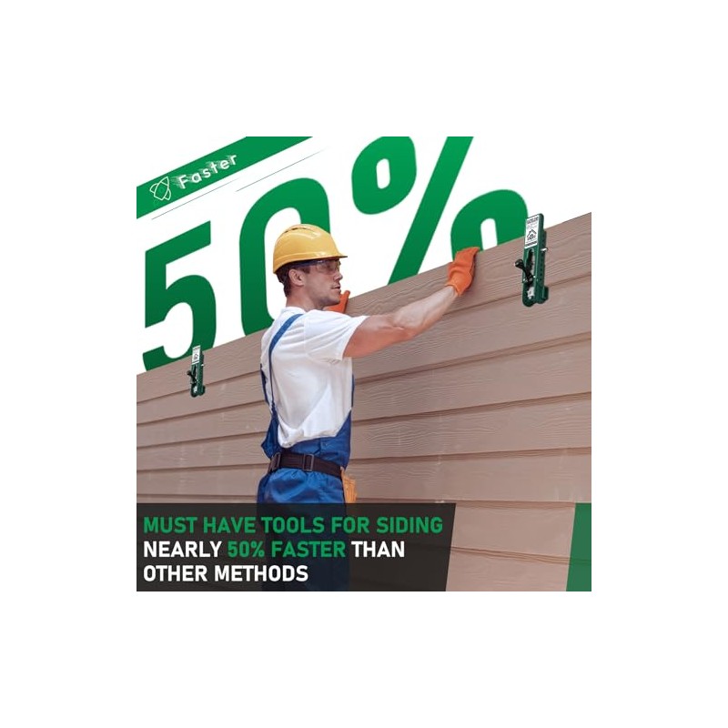 Siding Installation Tools, Siding Mounting Kit for Use with 5/16-Inch