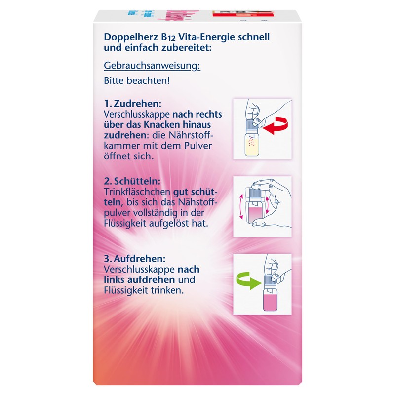 Doppelherz B12 Vita-Energie Raspberry Flavour