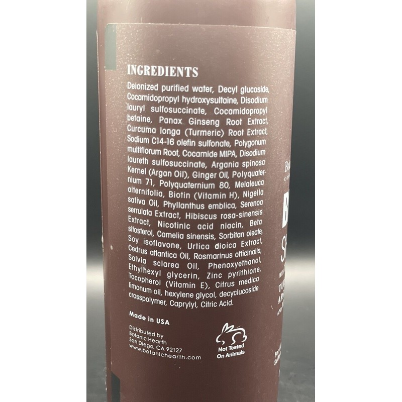 Set Of Botanic Hearth Biotin Shampoo And Conditioner with Ginger