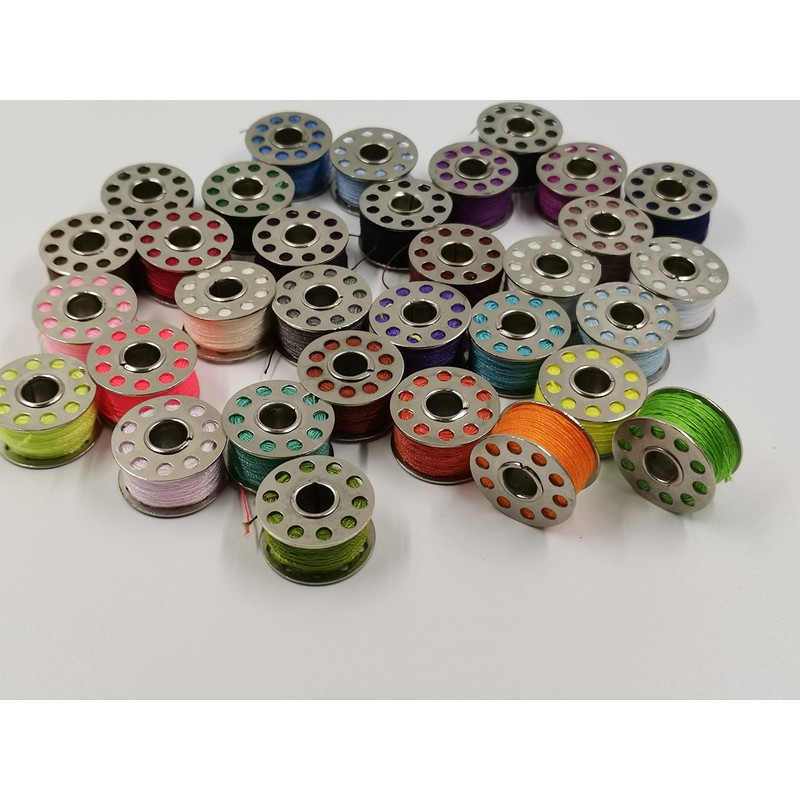 Sewing kit (64 Rolls) + Scissors + Ruler + Needle,