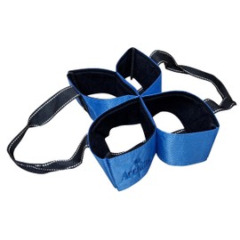 Acclaim Austin Ladies Classic Four Bowls Ripstop Nylon Carrier Designed to Fit Up to Size 2 Bowls for Indoor & Outdoor Bowling (Blue)