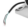 Electromagnetic Door Holder Zinc Alloy Silver 55kg Suction Fire Door