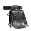 Steampunk - Riñonera bandolera con cintura gótica, con cadena, pierna