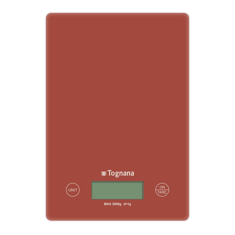 Tognana Iridea Kitchen Scales with LCD Display and Touch Screen