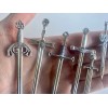 USAminiature 10pcs Lot Dollhouse Miniature Weapons Swords Spears knief Action