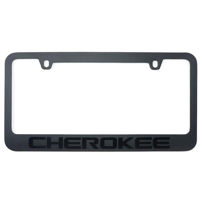 Eurosport Daytona Jeep Grand Cherokee Marco de matrícula (Negro con