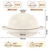 AHJ Enameled Cast Iron Dutch Oven Pot, Sourdough Dutch Oven