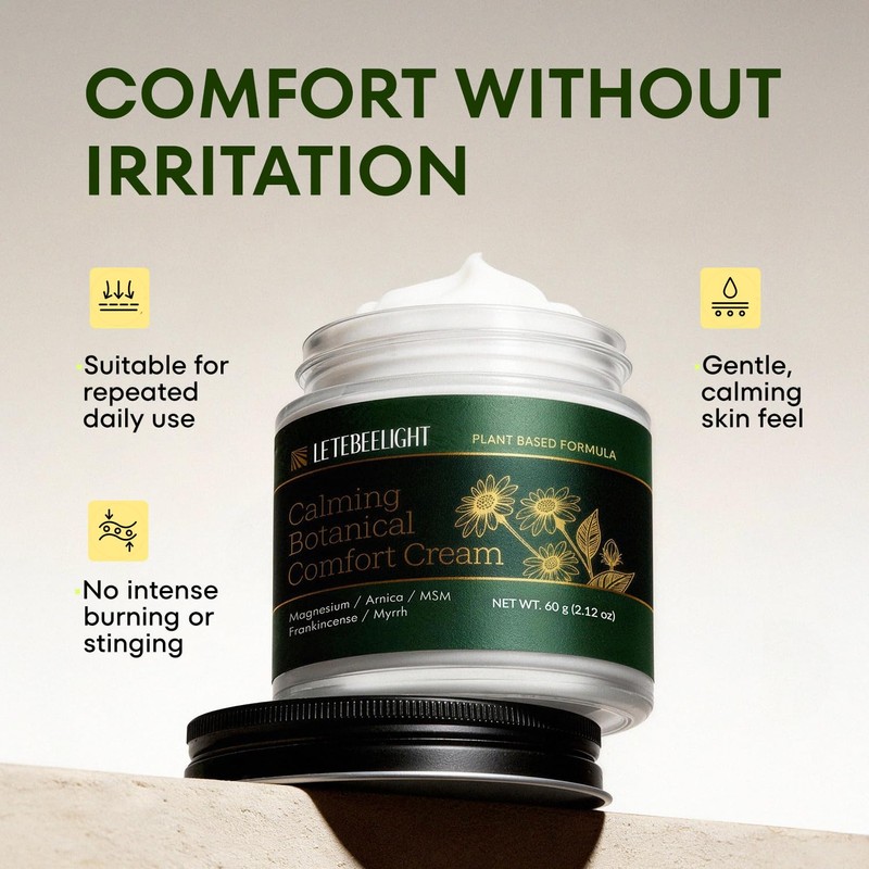 Letebee Light Magnesium Cream for Neuropathy: Non-Greasy and Fast-Acting Soothing