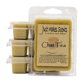 4 Pack - Chai Tea Wax Melts | Tea Leaves, Spice and Vanilla Soy Milk | Hand Poured in The USA