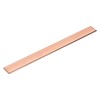 sourcing map Copper Flat Bar, 1/8" Thickness x 25/32" Width