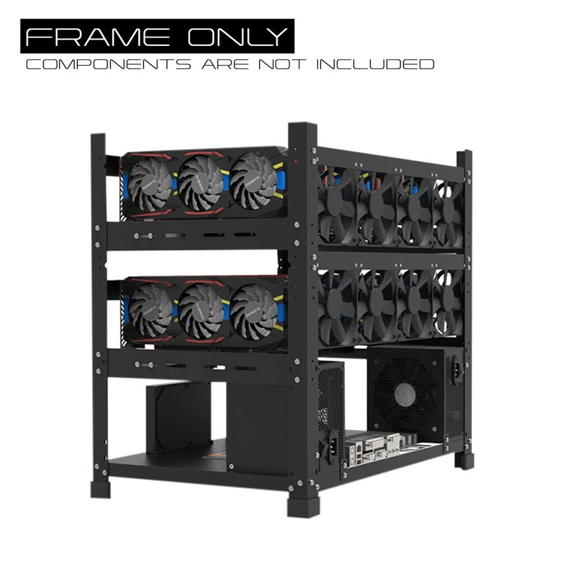 Special Bundle - AAAwave 12GPU Open Frame Mining Rig Frame