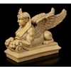 Winged Sphinx Figurine - Ptolemaic | Decorative Figurine, Hand Painted