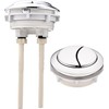 58mm/2.28 inch Dual Push Flushing Toilet Button Toilet Tank Button