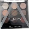 Almay Palette Pops, Naturalista, 0.16 oz, eyeshadow palette, Powder,Creamy
