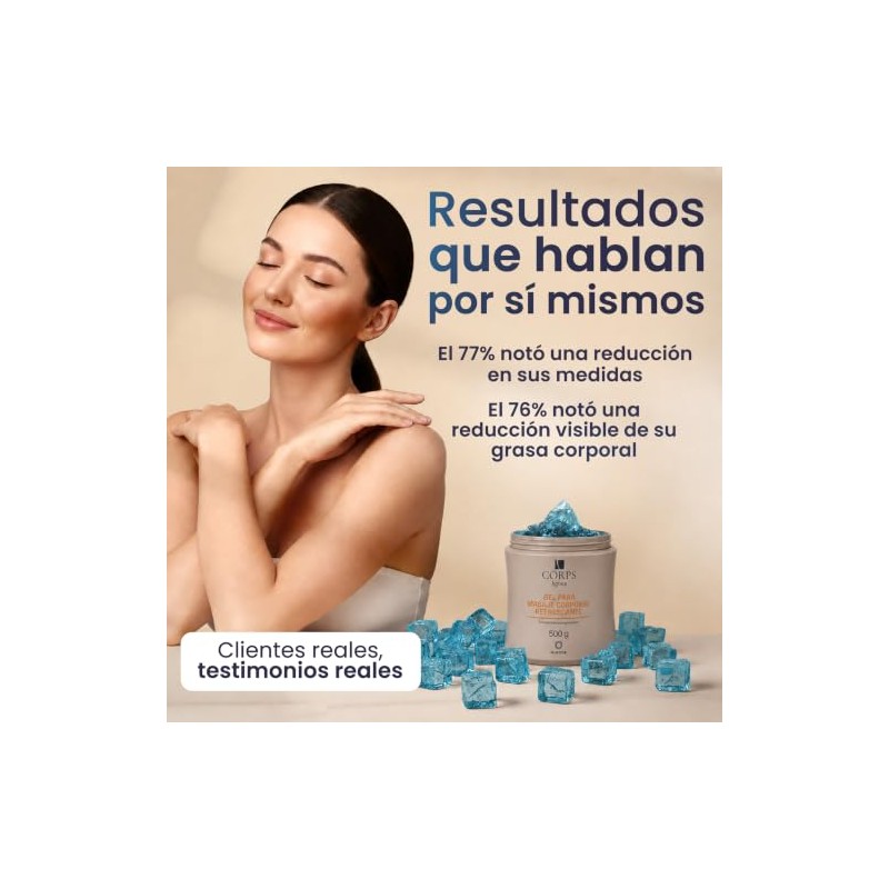 Gel Cryoactive Corps by Hinode reduce medidas y aplana abdomen