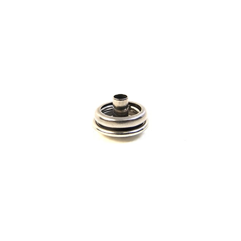 Snap Cap & Socket Only, Stainless Steel, Long Post on