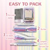 7 Pcs Compression Packing Cubes Travel for Suitcases, Luggage Organizer