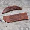 JJNUSA Leather Cast Iron Handle Cover，Skillet Handle Cover, Handmade Leather