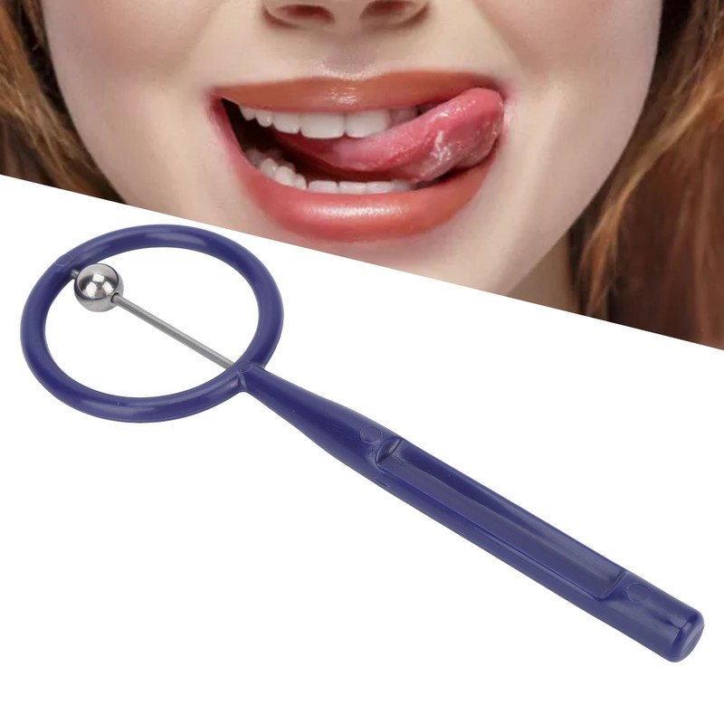 Tongue Tip Exerciser Professional PP Alloy Oral Muscle Strength Tongue