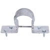 Steel to Wood Fence Bracket (24Pcs) 2-3/8 Fence Post Brackets,