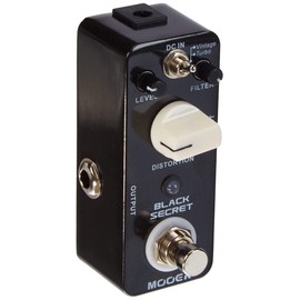 MOOER Black Secret, distortion micro pedal