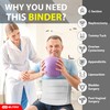 Abdominal Binder for Women & Men Post Surgery Recovery, 12