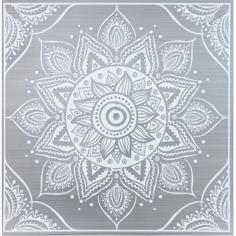 MAIN STREET WALL CREATIONS Peel Stick 8"x8" Art Wall Tile
