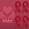 WANDIC Red Ribbon Awareness Sticker, 500 PCS Ribbon-Shaped Stickers in