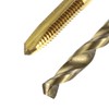 sourcing map Metric Tap & Drill Bit Set, 2pcs M2.5