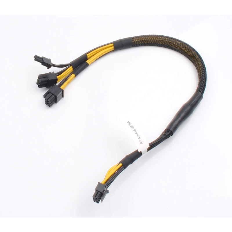Mini 8 Pin to 6 Pin and 8 Pins GPU