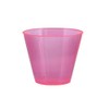 Party Essentials N92529 Brights Plastic Party Cups/Tumblers, 9-Ounce Capacity, Neon