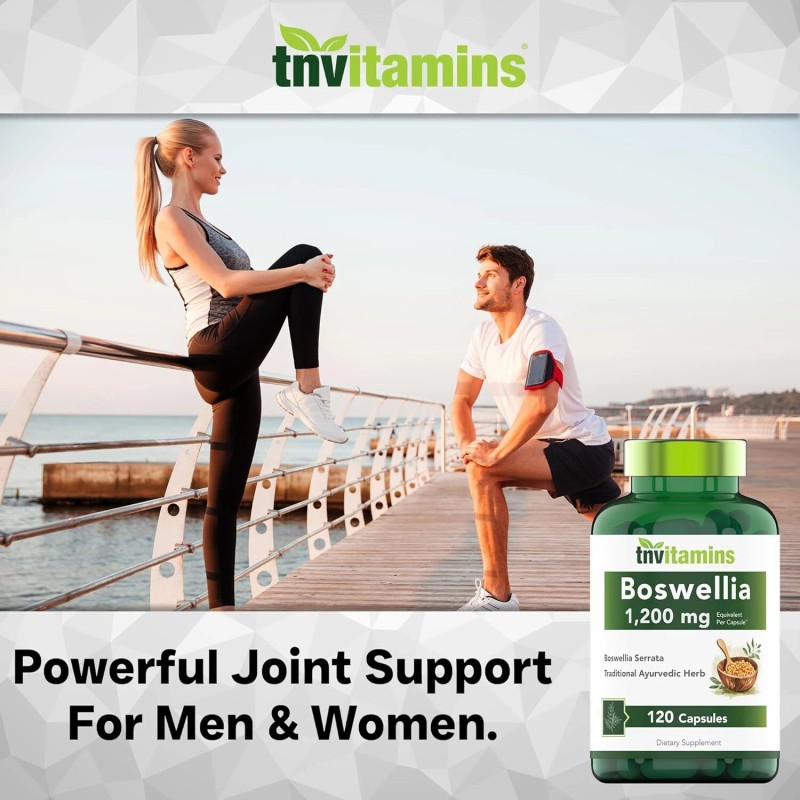 tnvitamins Boswellia Serrata Herbal Extract Capsules 1200 Mg Capsule-USA