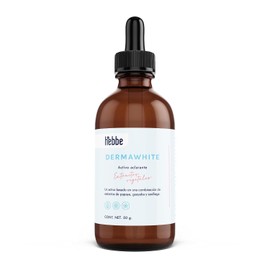 HEBBE - Dermawhite 50 g | Beneficios aclarantes y luminiscentes significativos | Mejora la textura de la piel en rostro y axilas | Se puede usar en cremas faciales y corporales, desodorantes y serums | Contenido: 50 g