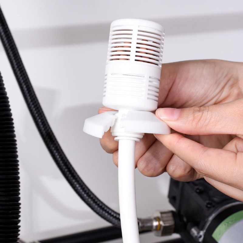 8 PCS Plastic Radiator Pipe Covers White Pipe Collars, Pipe