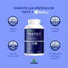 Wellthy Testo 7 | Multivitamínico Hombre | 220 Cápsulas Veganas