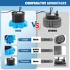 FIDISP Pool Cover Pump, 850 GPH Pool Cover Pumps Above