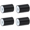 sourcing map 4Pcs 20 x 30mm M5 Thread Female Rubber