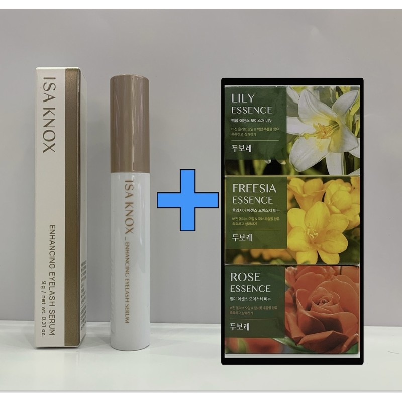 Isa Knox Inhaengsing Eyelash Serum 9g+Amore Happy Bath Soap 3P