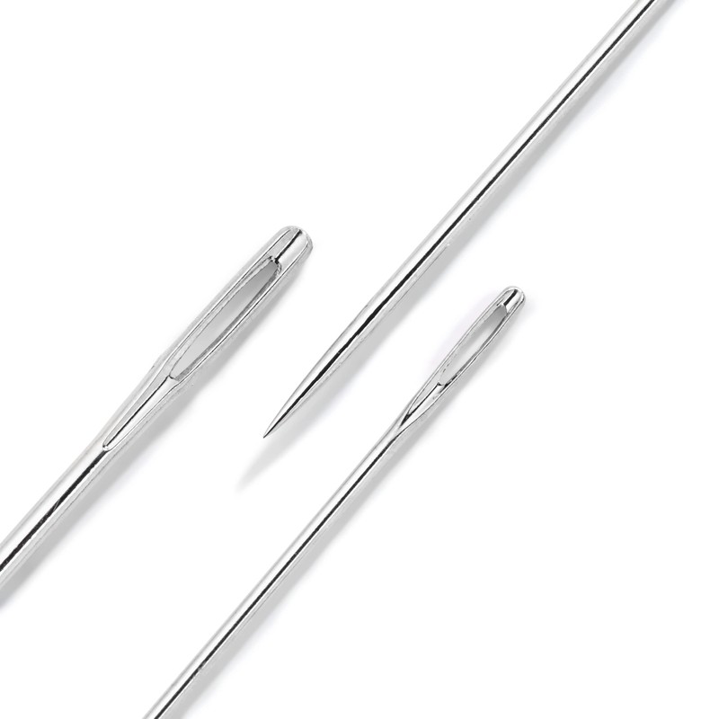 Prym Assorted Crewel Sewing Needles, Gold Eye, pack of 16