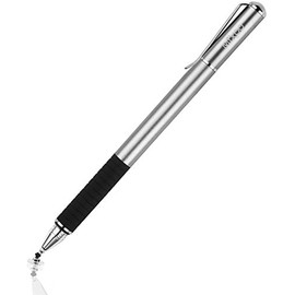 Mixoo Smart Pen,Disc & Fiber Tip 2 in1 Series,Capacitive Stylus Tip,High Sensitivity & Precision,Stylus Pens for Touch Screens (Space Grey)