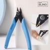 Nail charm cutting nippers for removing cubic zirconia and chain stones / 네일파츠 커팅 니퍼 큐빅 체인 스톤 제거용