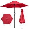 Yaheetech Patio Umbrella, 7.5FT Outdoor Table Market Umbrella with Push