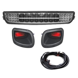 GTW EZGO TXT Golf Cart LED Premium Light Bar Kit | Compatible with 1996-2013 Models