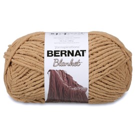Bernat Blanket Yarn, 10.5 Ounce, Sand, Single Ball (16111010014)