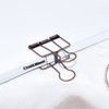 Extra Large Binder Clips 2 Inch, Big Paper Clamps Copper