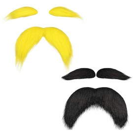 SSKHE Exceptionally designed facial hair ensemble. A must for unleashing your creativity at cosplay and themed events to make your look look with style and ease